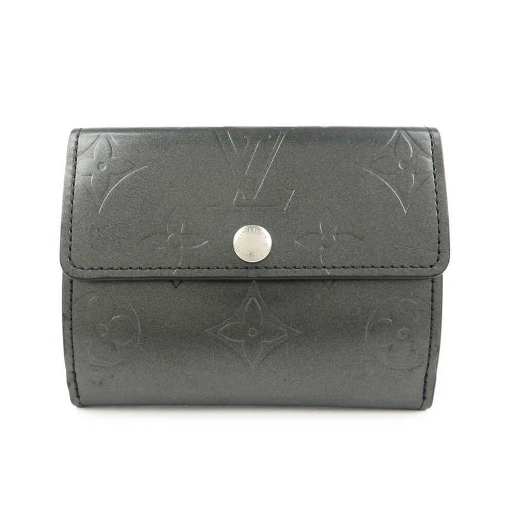 Louis Vuitton Monogram Vernis Ludlow Coin Case Gray